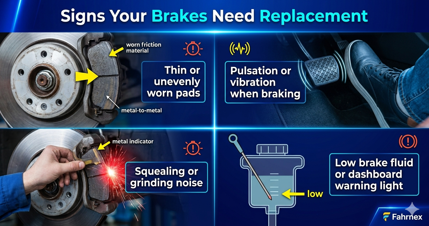 Signs Your Brakes Need Replacement cover image for Vehicle Maintenance